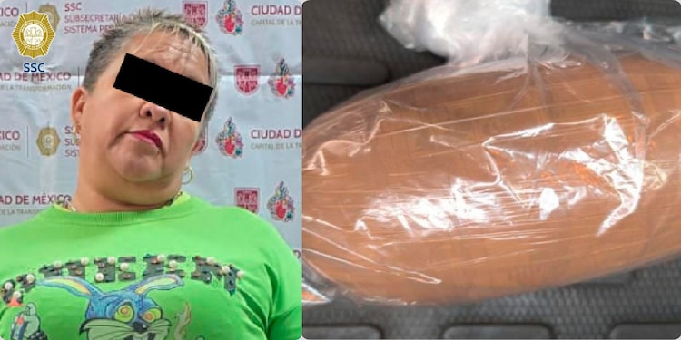 Arrestan a mujer por intentar pasar drogas y alcohol al penal de Iztapalapa