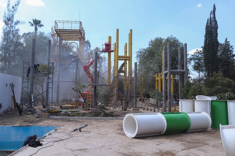 El proyecto de rehabilitación en el centro acuático contempla el respeto total a las áreas arboladas.