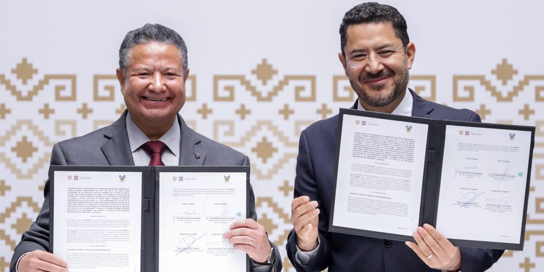 Hidalgo y CDMX digitalizarán oferta de servicios, a través del intercambio tecnológico.