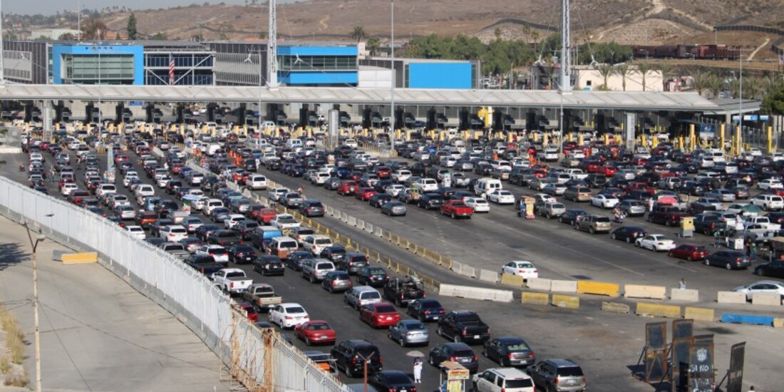 Frontera entre México y Estados Unidos.