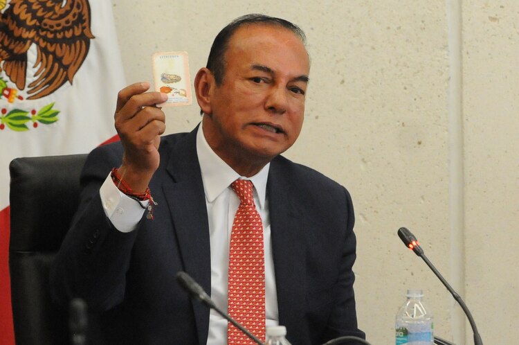 Manuel del Río Virgen, el pasado 20 de junio en el Senado.