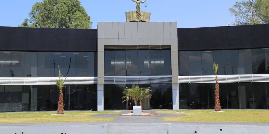 Aspecto de la Fiscalía General de Michoacán.