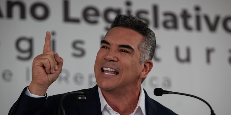 Alejandro Moreno Cárdenas (PRI) en una imagen del 19 de noviembre d e2025