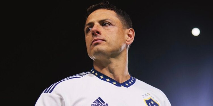 Javier "Chicharito" Hernández con el Galaxy
