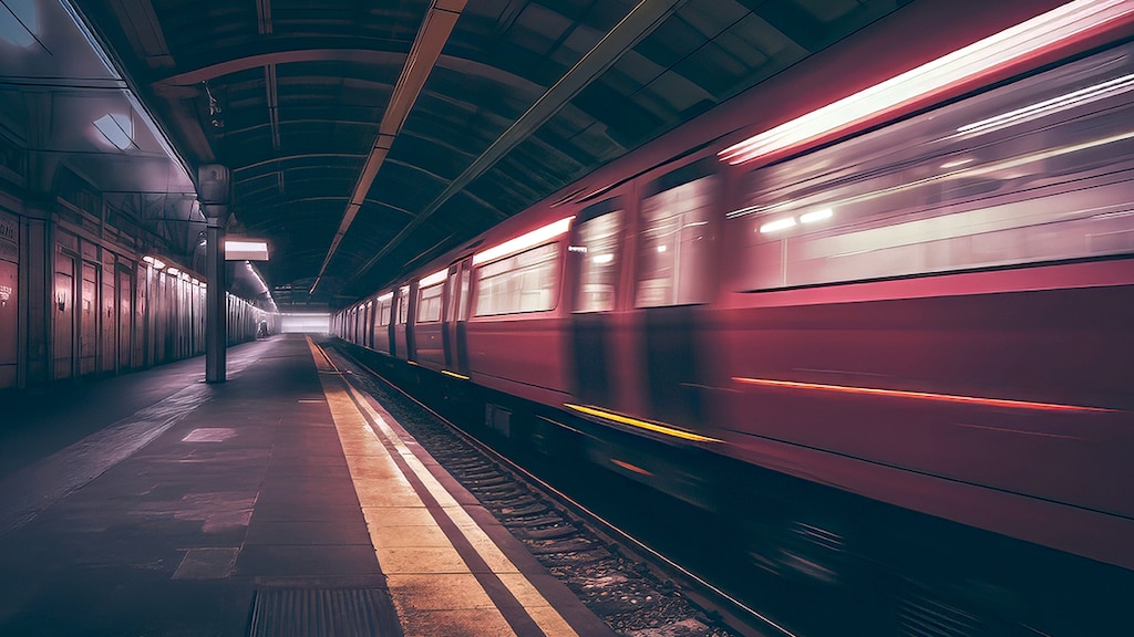 Favor de desalojar el tren