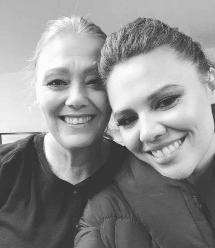 Michelle Uecke su hija Joy Huerta, de Jesse & Joy