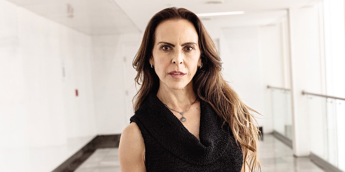 La productora, en el Festival de Cine de Guadalajara.