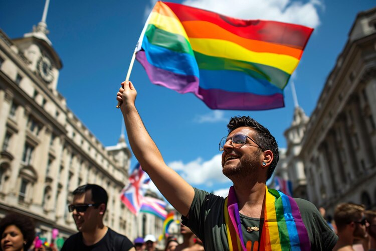 La marcha del Orgullo LGBT+ se celebra cada año en junio.
