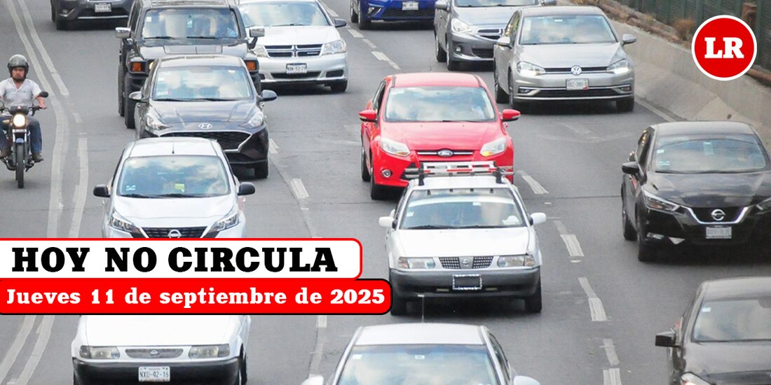 Te decimos cómo aplica el Hoy No Circula este jueves en la Ciudad de México y el Estado de México.