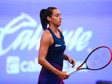 Caroline Garcia en su duelo ante Ena Shibahara en el Guadalajara Open AKRON 2024