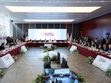 Rosa Icela Rodríguez participó en la plenaria de los senadores de Morena