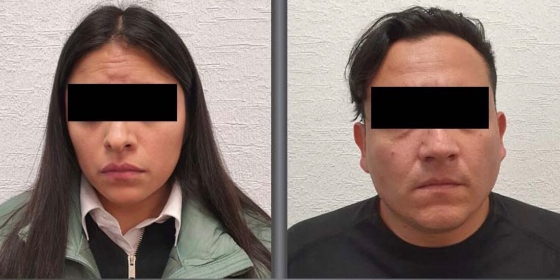 Ana Karen "N" y Juan Carlos "N", vinculados a proceso por autoridades mexiquenses.