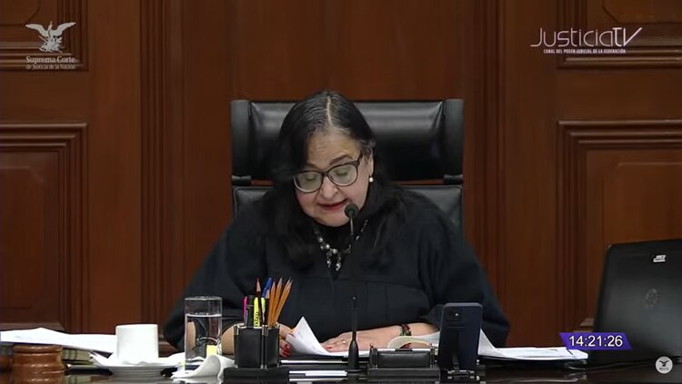 Norma Piña, presidenta de la SCJN.
