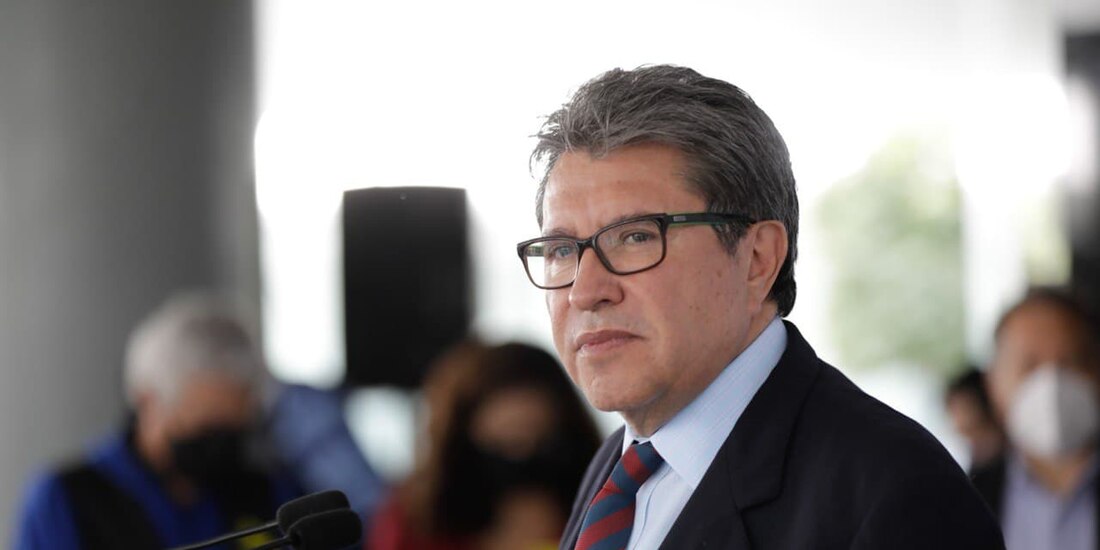 Ricardo Monreal, coordinador de Morena en el Senado.