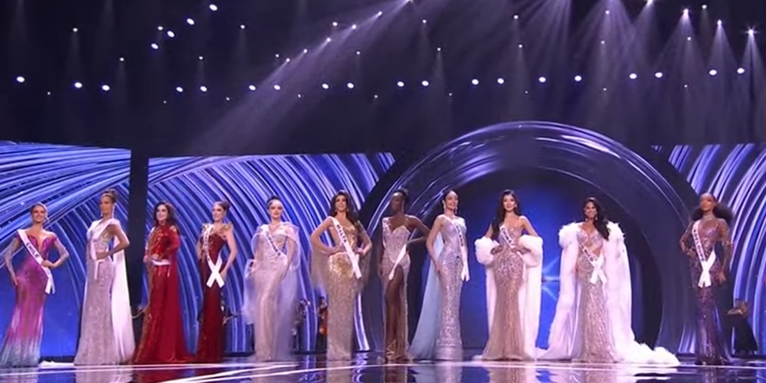 Deslumbran en vestido de noche de las 12 finalistas de Miss Universo 2025