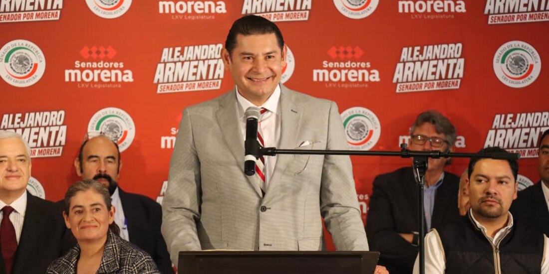 El senador Alejandro Armenta detalla el histórico incremento en el presupuesto social para el año 2024.