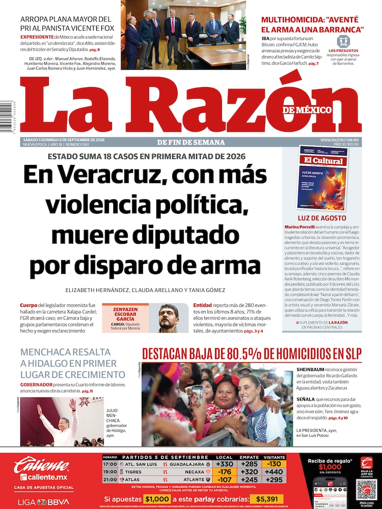 La Razón 05 Septiembre 2026