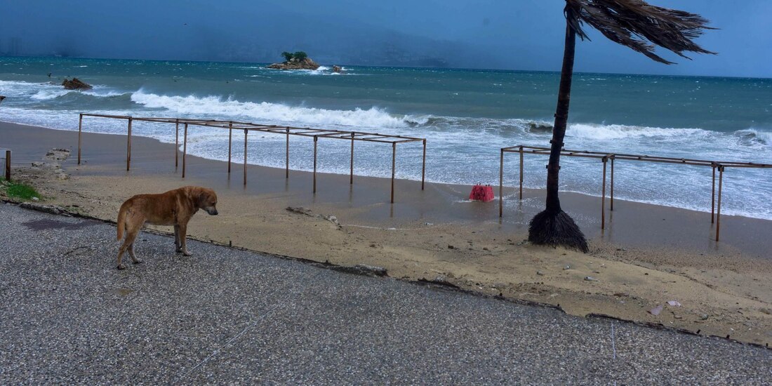Advierten lluvias en Acapulco y Coyuca por tormenta tropical "Dalila".