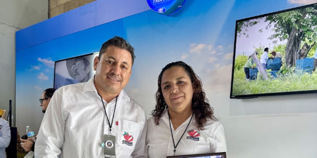 Los productores Claudia Cuenca y Adalberto Escobedo, en entrevista con La Razón.