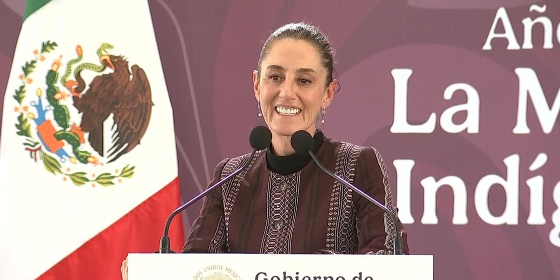 Claudia Sheinbaum recibe respaldo de habitantes de Nezahualcóyotl, Edomex.