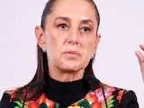 La jefa del Ejecutivo, ayer, en conferencia de prensa en Palacio