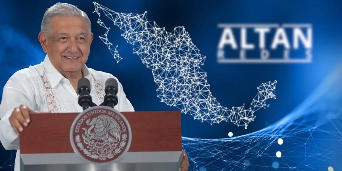 AMLO anuncia rescate de empresa de telecomunicaciones, Altán