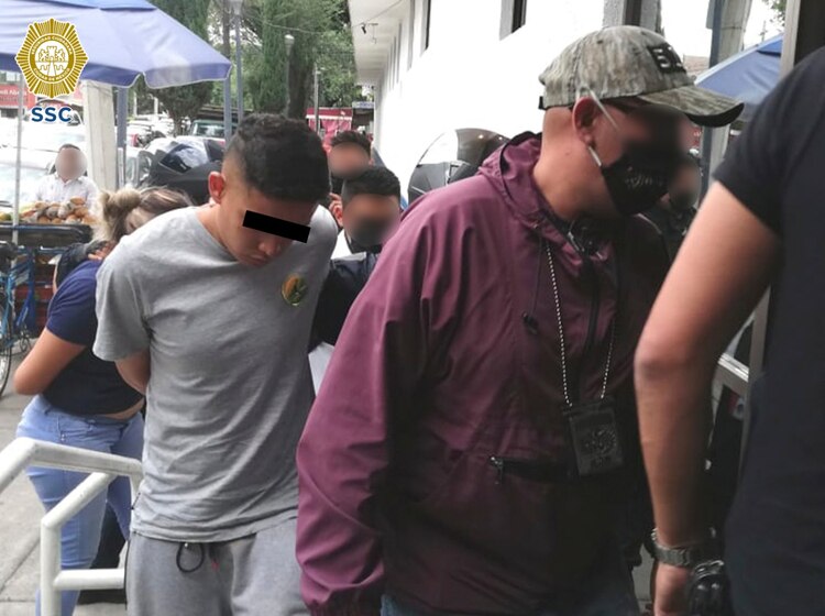 Los detenidos fueron puestos a disposición del Ministerio Público.