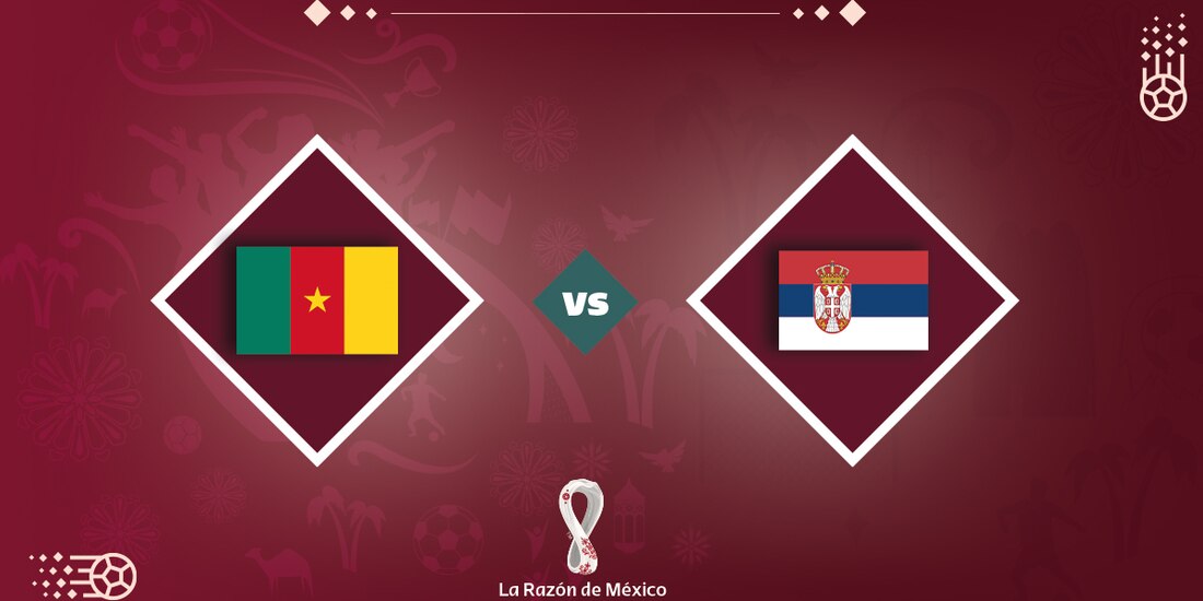 La Selección de Camerún y la de Serbia se enfrentarán en Qatar 2022