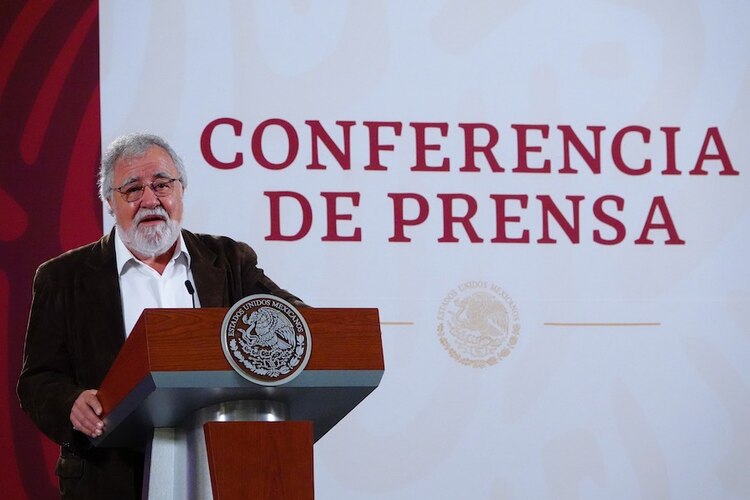 El subsecretario de Gobernación, en conferencia el pasado 23 de septiembre.