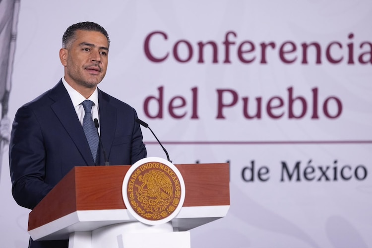 El secretario de Seguridad, Omar García Harfuch.