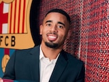 Gabriel Jesús ya fue presentado como nuevo delantero del Barcelona.