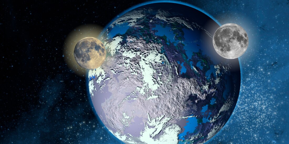 Las dos lunas de la Tierra