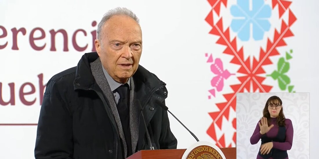 El Fiscal General de la República, Alejandro Gertz Manero, estuvo en la Mañanera del Pueblo y se refirió a la petición a EU.