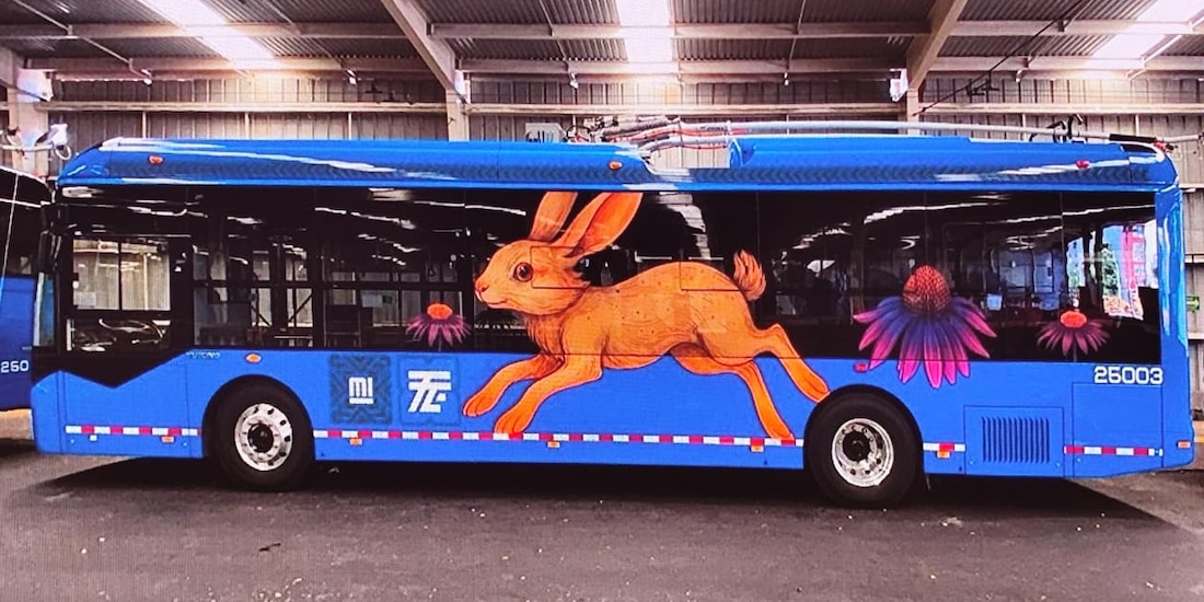 Diseño de las nuevas unidades del Trolebús