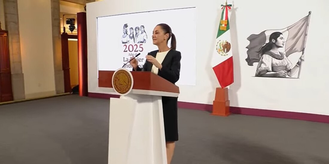 Claudia Sheinbaum, Presidenta de México.
