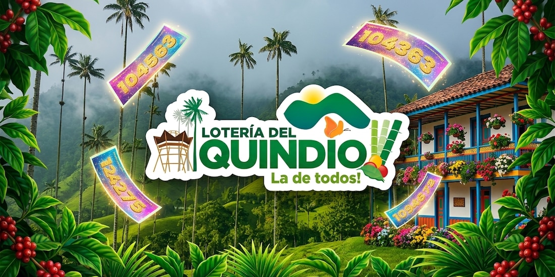 Resultados de la Lotería del Quindío 3021 del 22 de octubre del 2026.
