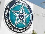 Academia en Puebla creada en el marco del Plan Mérida, en foto de archivo.
