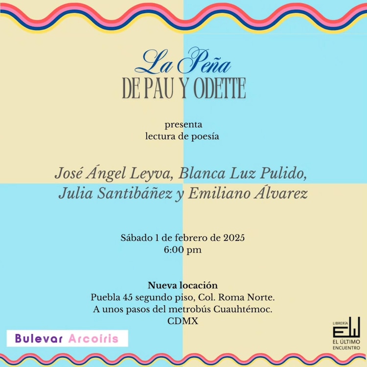 La peña de Pau y Odette.