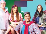 El elenco de la obra, encabezado por Lola Cortés y Quecho Muñoz.