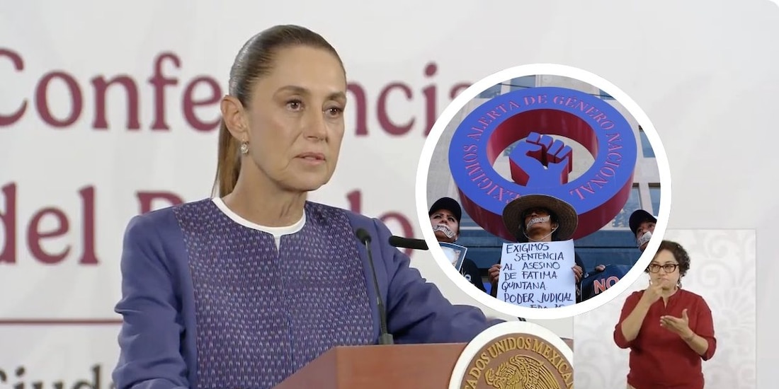 Claudia Sheinbaum anuncia iniciativa para crear una ley general contra el feminicidio en todo el país.