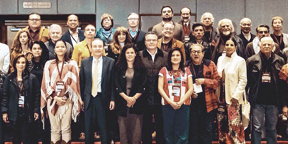 Dirigentes del partido guinda se reúnen en el Consejo Consultivo, el viernes 6 de febrero de 2026.