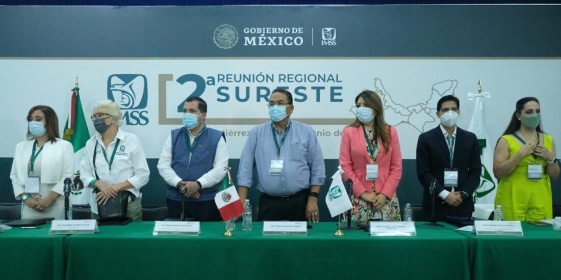En Chiapas IMSS realiza Segunda Reunión Regional Sur-Sureste para definir acciones que fortalezcan trabajo del Instituto en último semestre del año