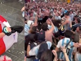 La euforia por el pase a la final terminó generando críticas hacia algunos seguidores de La Albiceleste por su manera de festejar tras la victoria sobre Inglaterra.