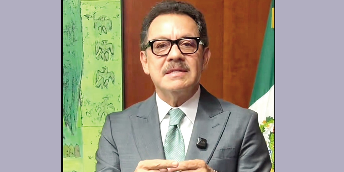 El coordinador de la bancada guinda en el Senado, en video difundido ayer.