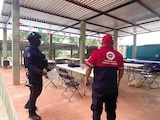 Autoridades de Guerrero y PC habilitan refugios como parte de las acciones ante los efectos del huracán Polo.