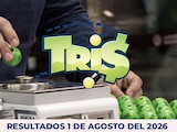 Resultados del Tris de hoy 1 de agosto del 2026.