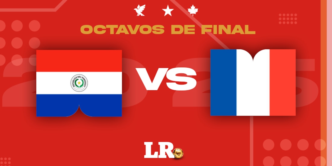 Paraguay y Francia chocan en los octavos de final de la Copa Mundial 2026.
