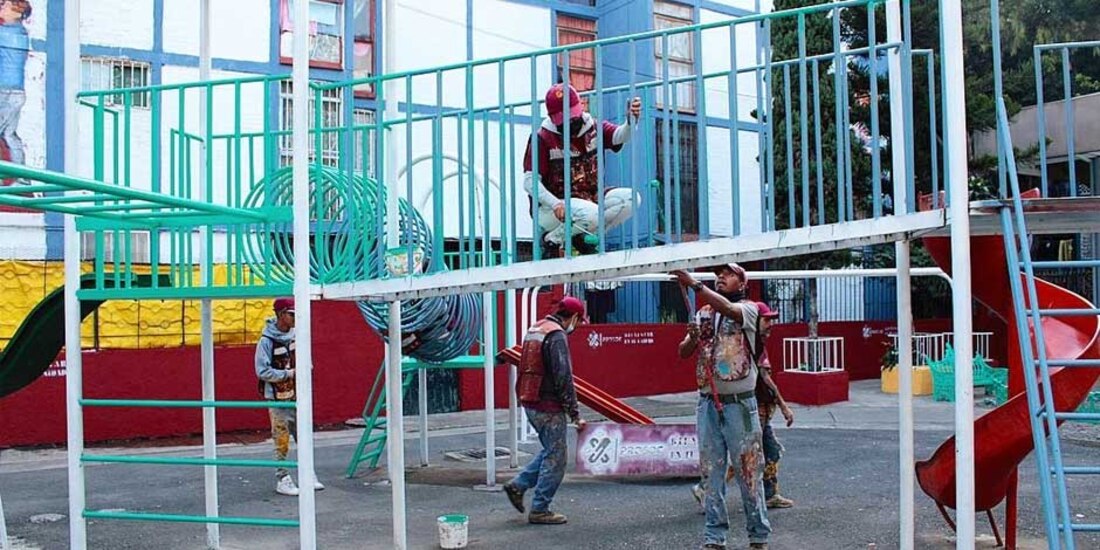 En La Fortaleza se llevaron a cabo mejoras y arreglos que involucraron la participación de toda la unidad.