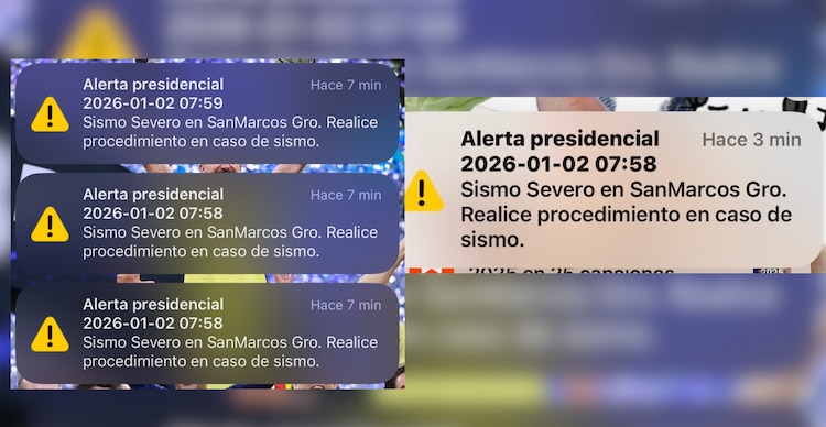 Mensaje de Alerta Sísmica