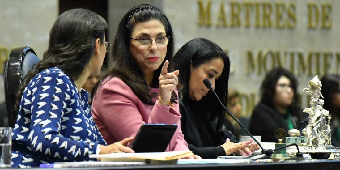 Marcela Guerra, presidenta de la Mesa Directiva de la Cámara de Diputados.